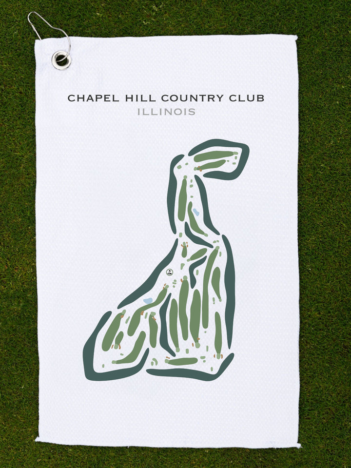 Chapel Hill Country Club, Illinois - Printed Golf Courses