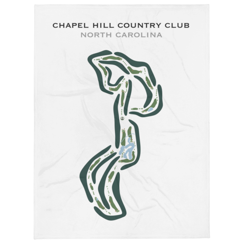 Chapel Hill Country Club, North Carolina - Printed Golf Courses