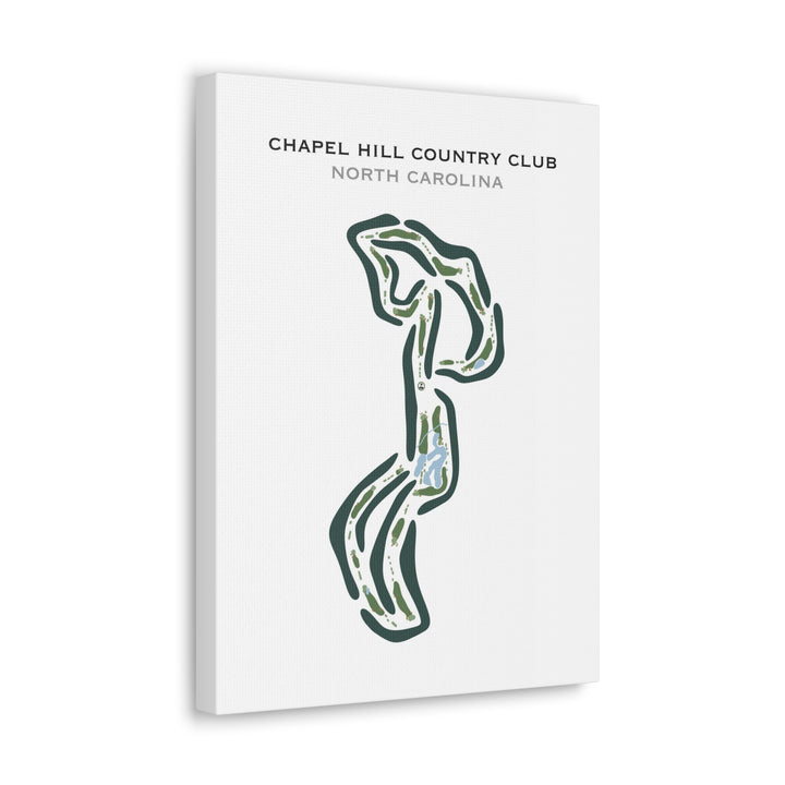 Chapel Hill Country Club, North Carolina - Printed Golf Courses