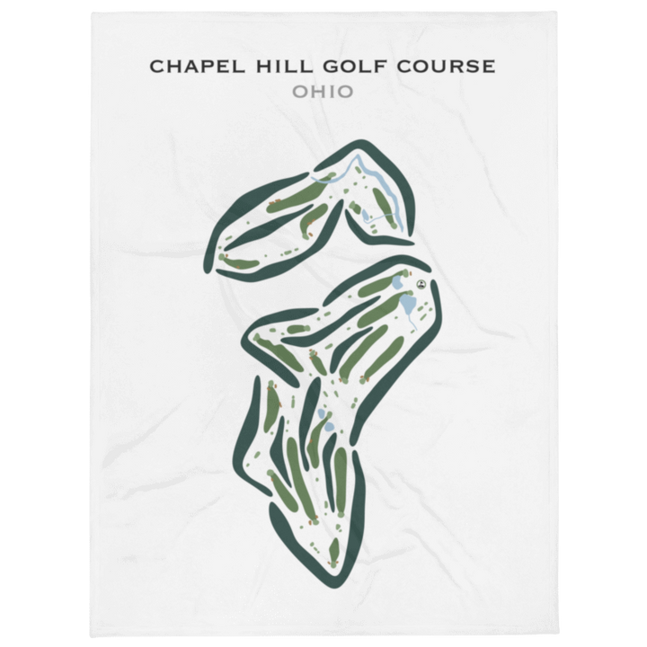 Chapel Hill Golf Course, Ohio - Printed Golf Courses