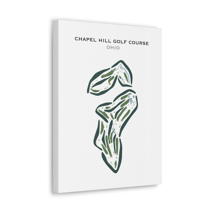 Chapel Hill Golf Course, Ohio - Printed Golf Courses