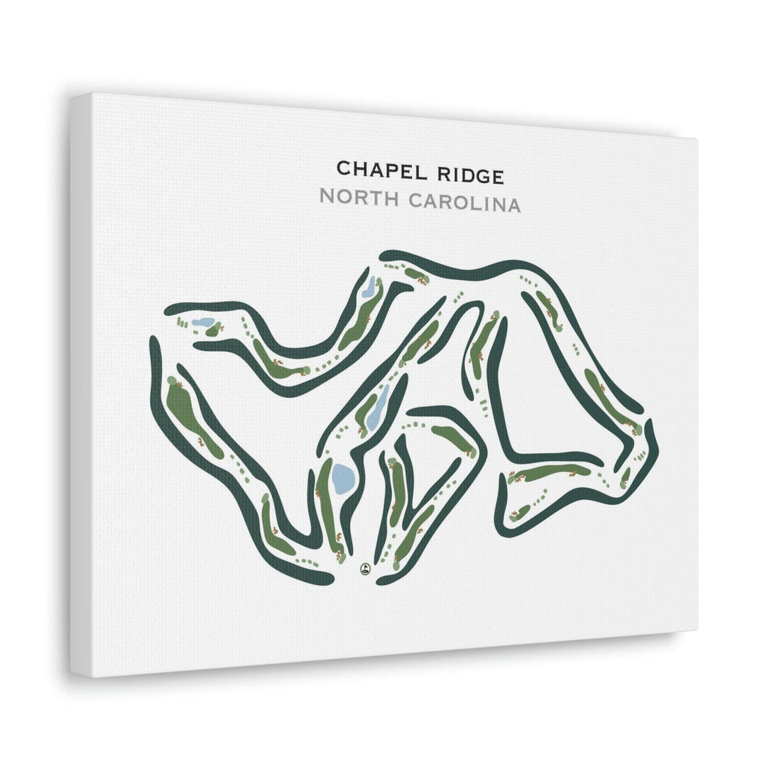 Chapel Ridge, North Carolina - Printed Golf Course