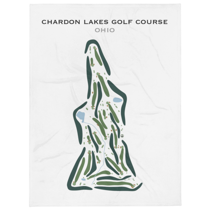 Chardon Lakes Golf Course, Ohio - Printed Golf Course