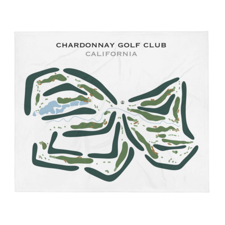 Chardonnay Golf Club, California - Printed Golf Courses