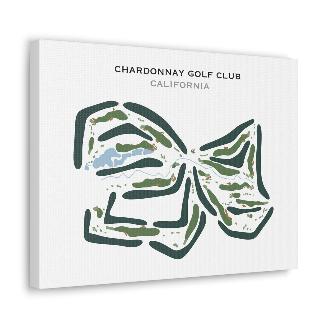 Chardonnay Golf Club, California - Printed Golf Courses