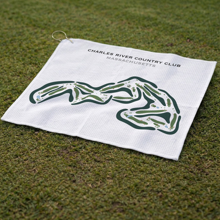 Charles River Country Club, Massachusetts - Printed Golf Courses