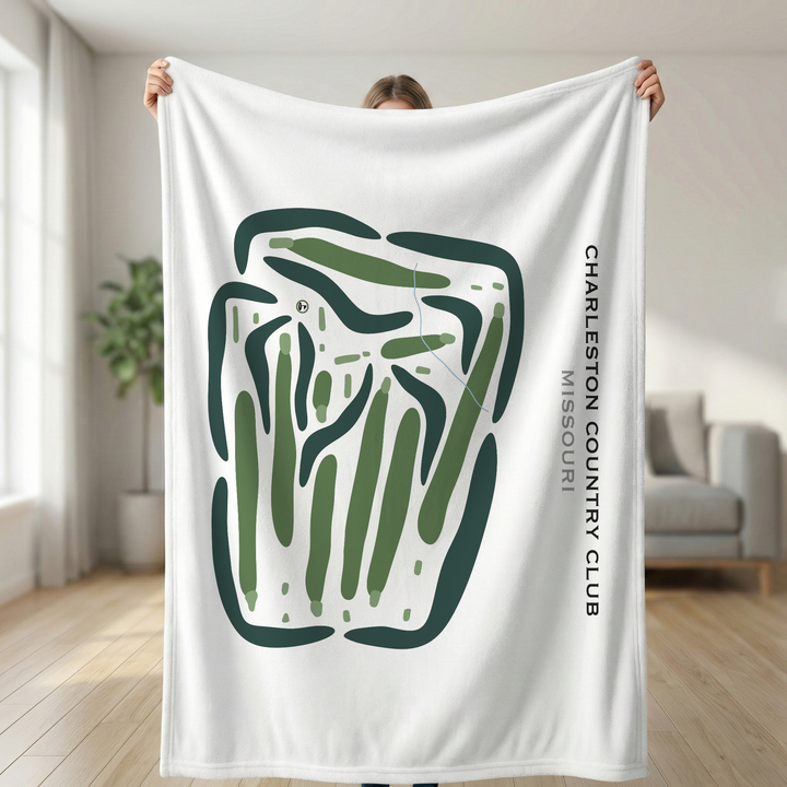 Charleston Country Club, Missouri - Printed Golf Courses