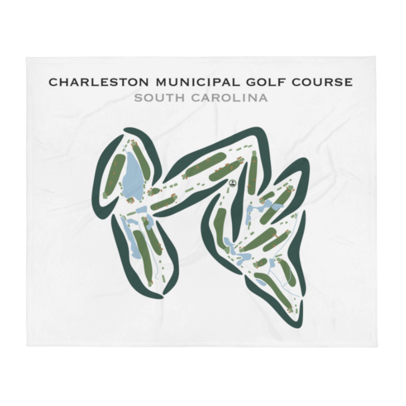 Charleston Municipal Golf Course, South Carolina - Printed Golf Courses