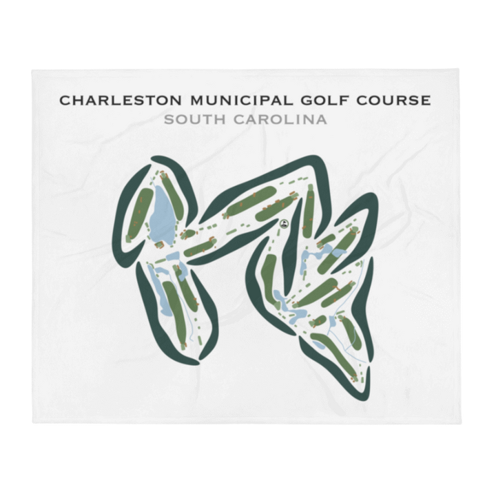 Charleston Municipal Golf Course, South Carolina - Printed Golf Courses