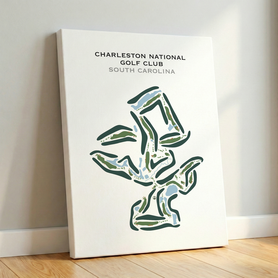 Charleston National Golf Club, South Carolina - Printed Golf Courses