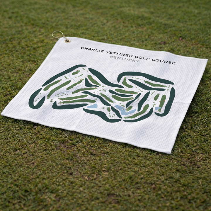 Charlie Vettiner Golf Course, Kentucky - Printed Golf Courses