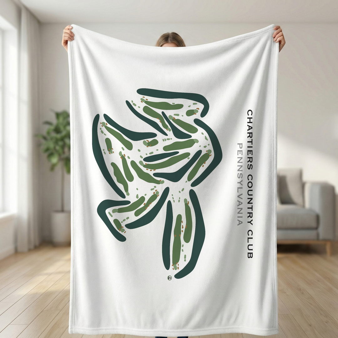 Chartiers Country Club, Pennsylvania - Printed Golf Courses
