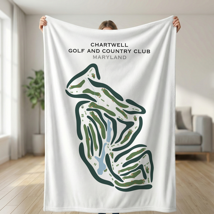 Chartwell Golf & Country Club, Maryland - Printed Golf Courses
