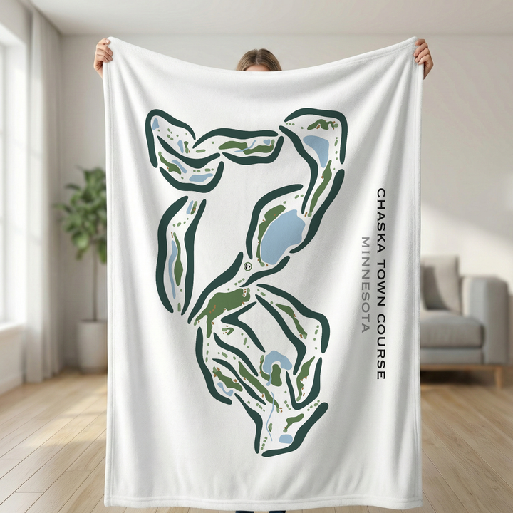 Chaska Town Course, Minnesota - Printed Golf Courses