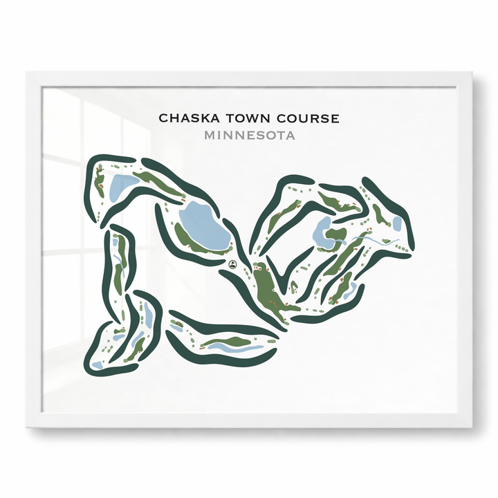Chaska Town Course, Minnesota - Printed Golf Courses