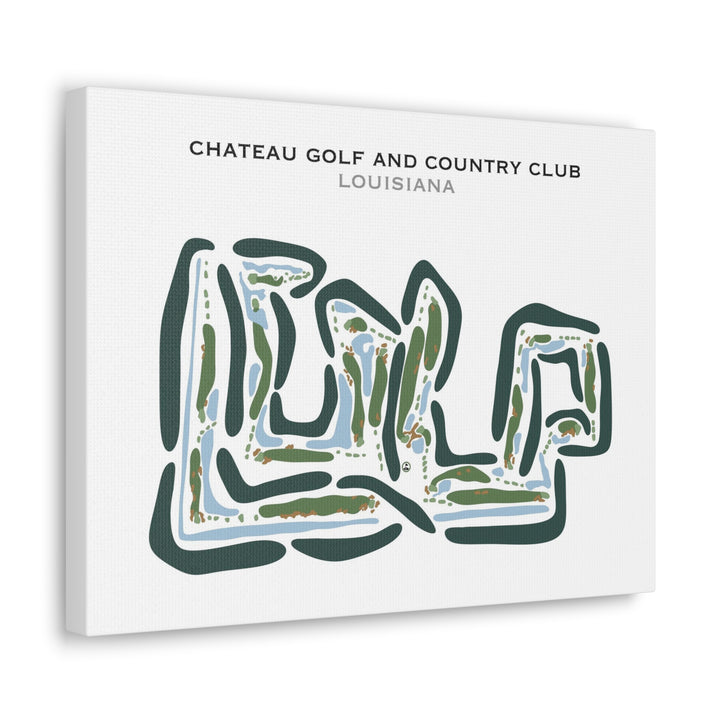 Chateau Golf & Country Club, Louisiana - Printed Golf Courses