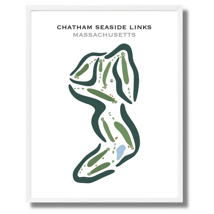 Chatham Seaside Links, Massachusetts - Printed Golf Courses