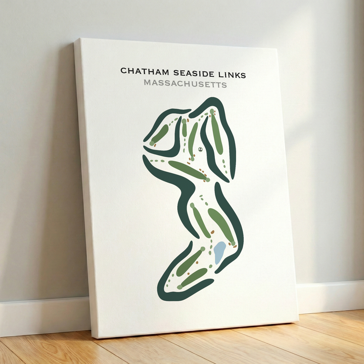 Chatham Seaside Links, Massachusetts - Printed Golf Courses