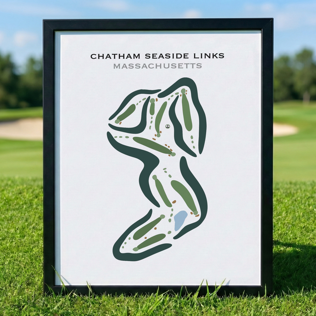 Chatham Seaside Links, Massachusetts - Printed Golf Courses