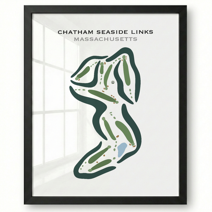 Chatham Seaside Links, Massachusetts - Printed Golf Courses