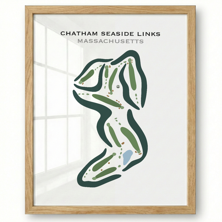 Chatham Seaside Links, Massachusetts - Printed Golf Courses
