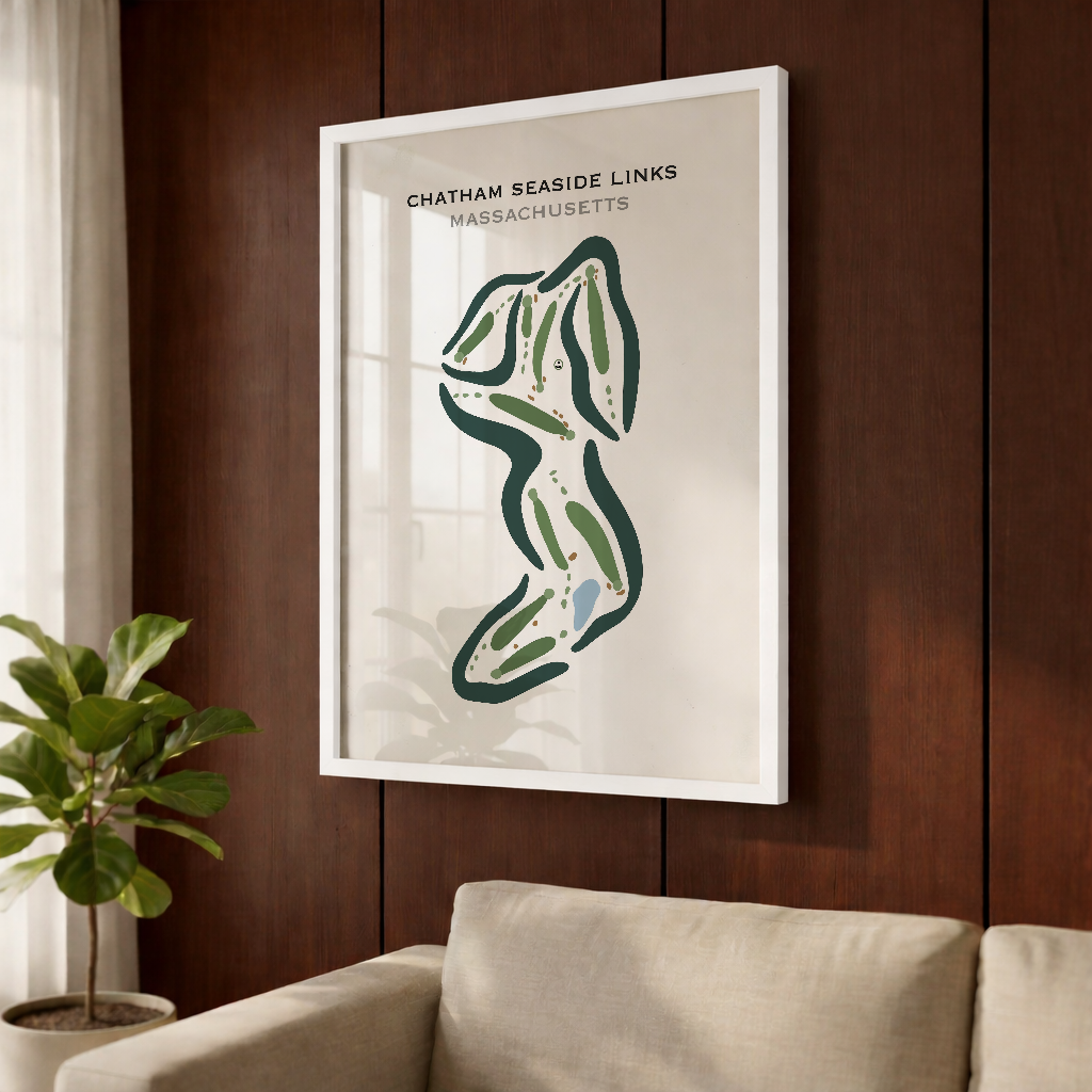 Chatham Seaside Links, Massachusetts - Printed Golf Courses