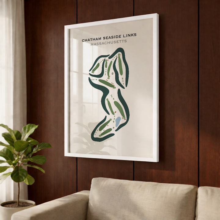 Chatham Seaside Links, Massachusetts - Printed Golf Courses
