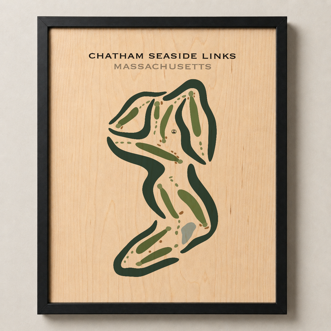 Chatham Seaside Links, Massachusetts - Printed Golf Courses