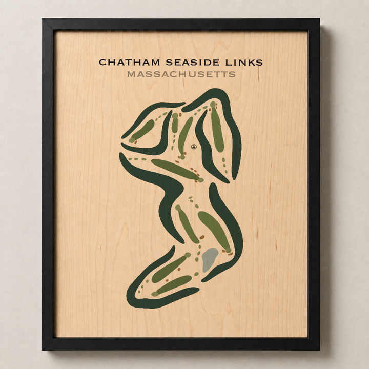 Chatham Seaside Links, Massachusetts - Printed Golf Courses