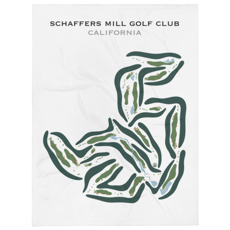 Schaffer's Mill Golf Club, California - Printed Golf Courses