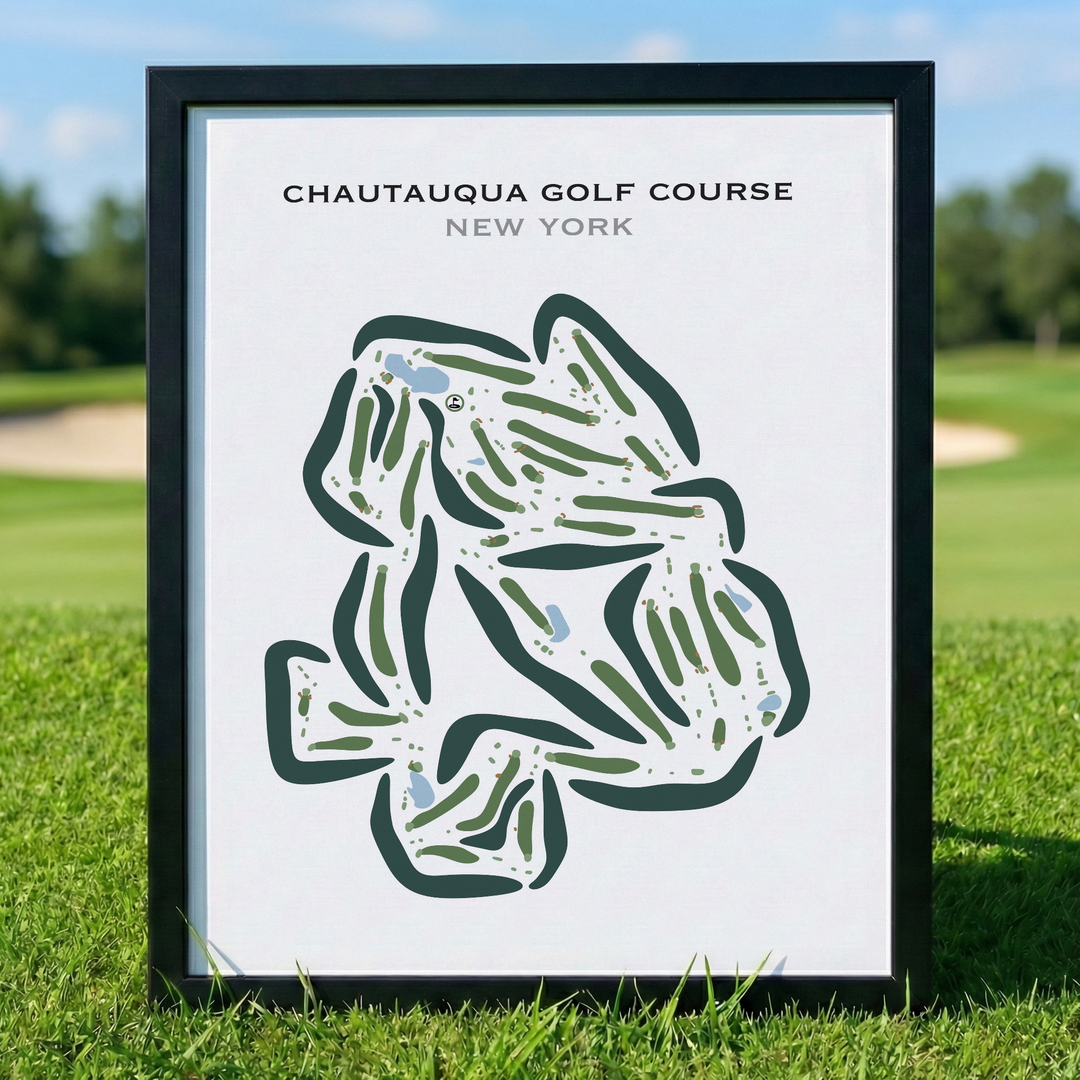 Chautauqua Golf Club, New York (36 Course) - Printed Golf Courses