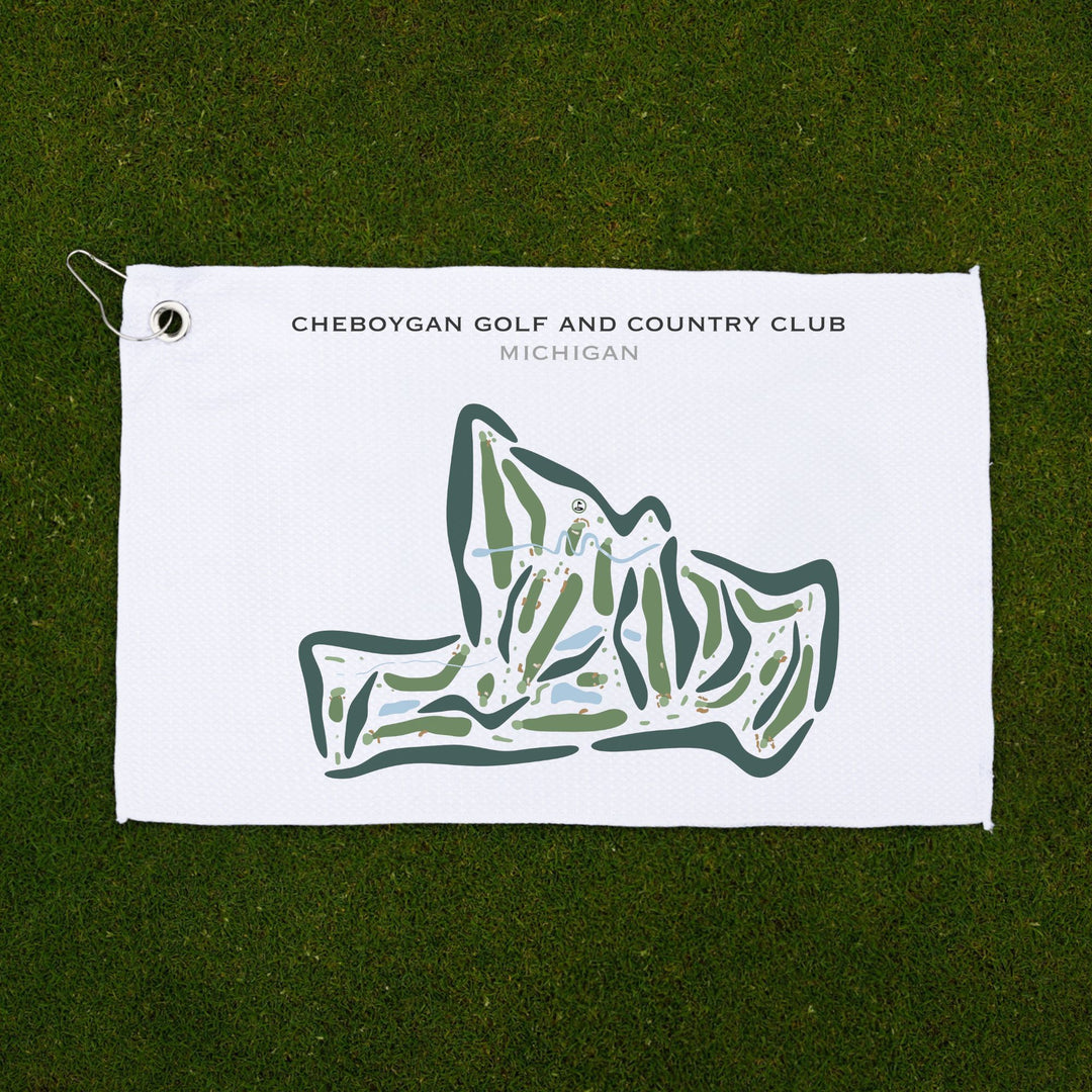 Cheboygan Golf & Country Club, Michigan - Printed Golf Courses