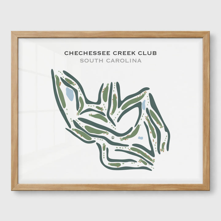 Chechessee Creek Club, South Carolina - Printed Golf Courses