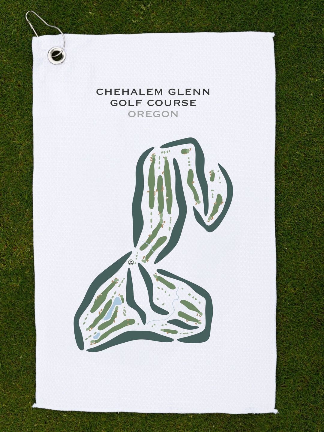 Chehalem Glenn Golf Course, Oregon - Printed Golf Courses