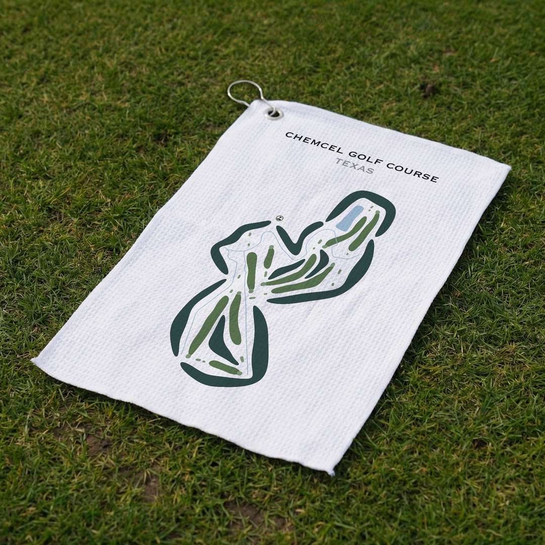 Chemcel Golf Course, Texas - Printed Golf Courses