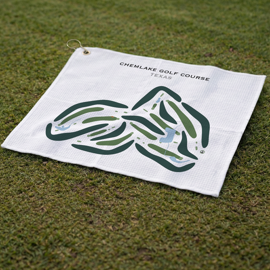 Chemlake Golf Course, Texas - Printed Golf Courses