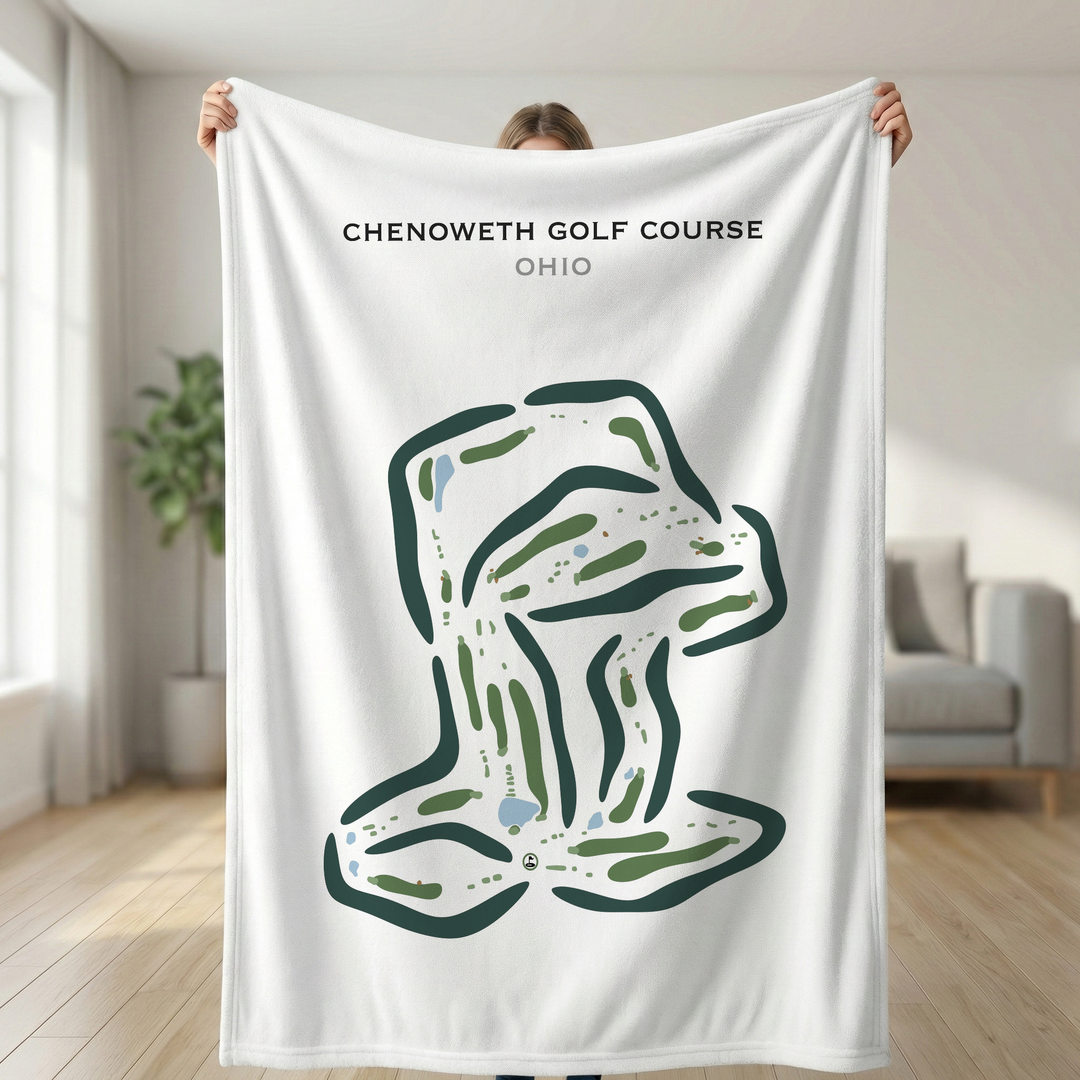 Chenoweth Golf Course, Ohio - Printed Golf Courses