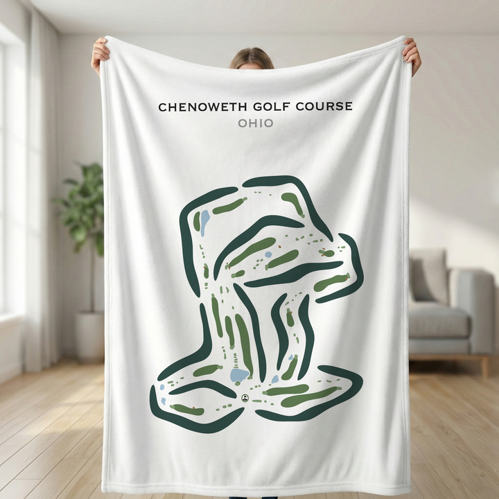 Chenoweth Golf Course, Ohio - Printed Golf Courses