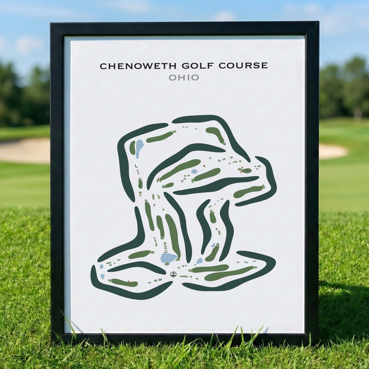 Chenoweth Golf Course, Ohio - Printed Golf Courses