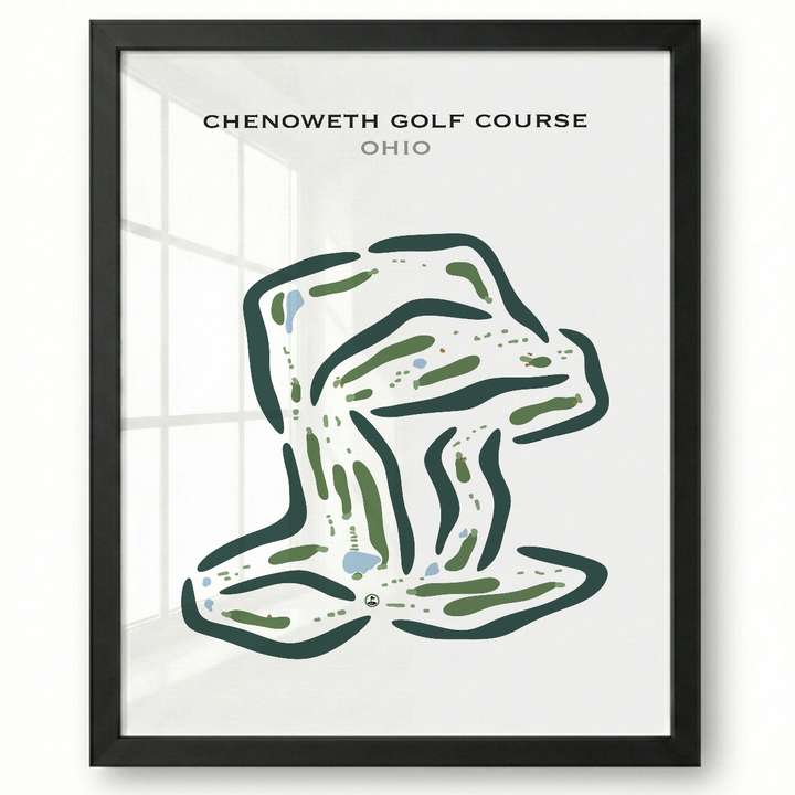 Chenoweth Golf Course, Ohio - Printed Golf Courses