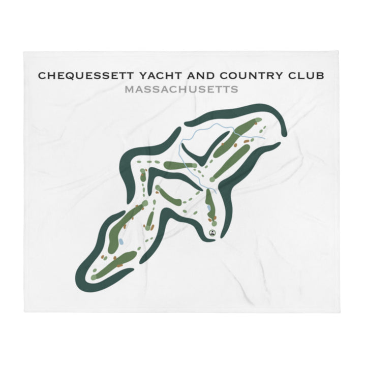 Chequessett Yacht & Country Club, Massachusetts - Printed Golf Courses