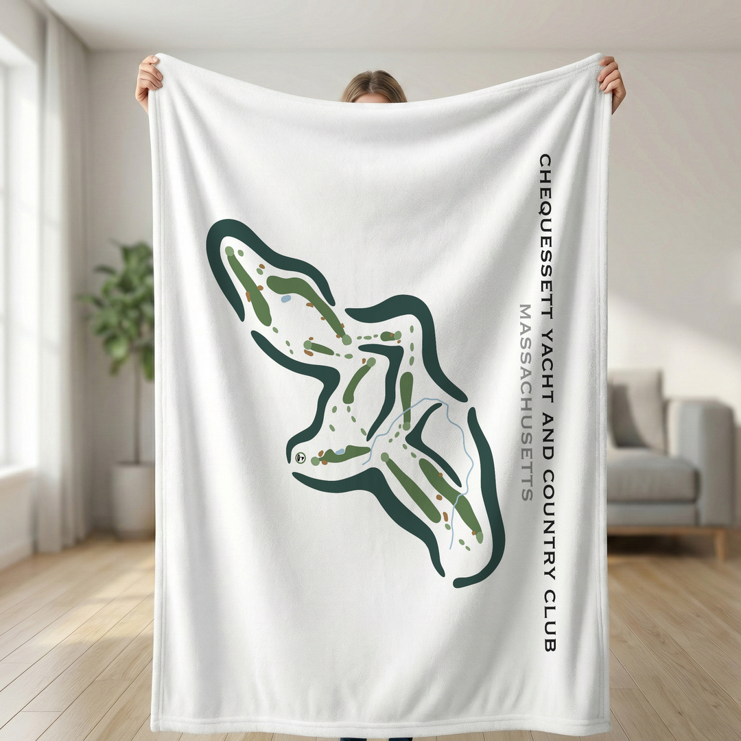 Chequessett Yacht & Country Club, Massachusetts - Printed Golf Courses