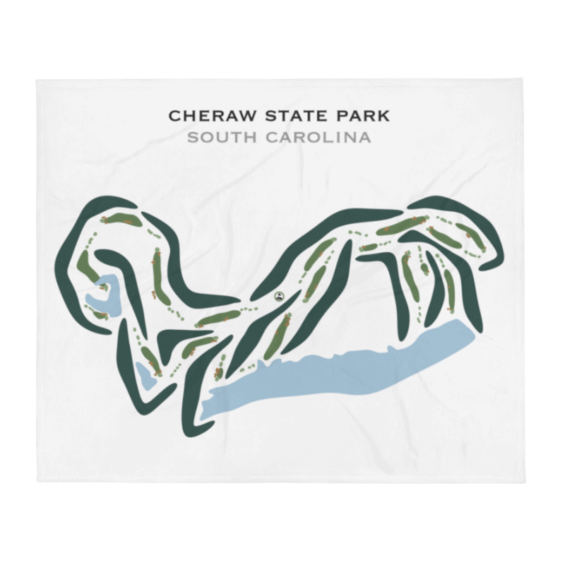 Cheraw State Park, South Carolina - Printed Golf Courses