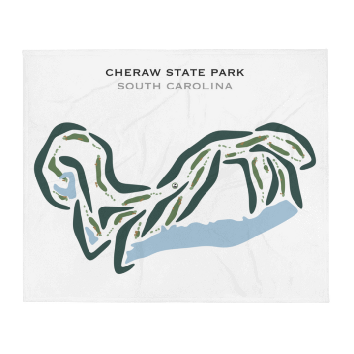 Cheraw State Park, South Carolina - Printed Golf Courses