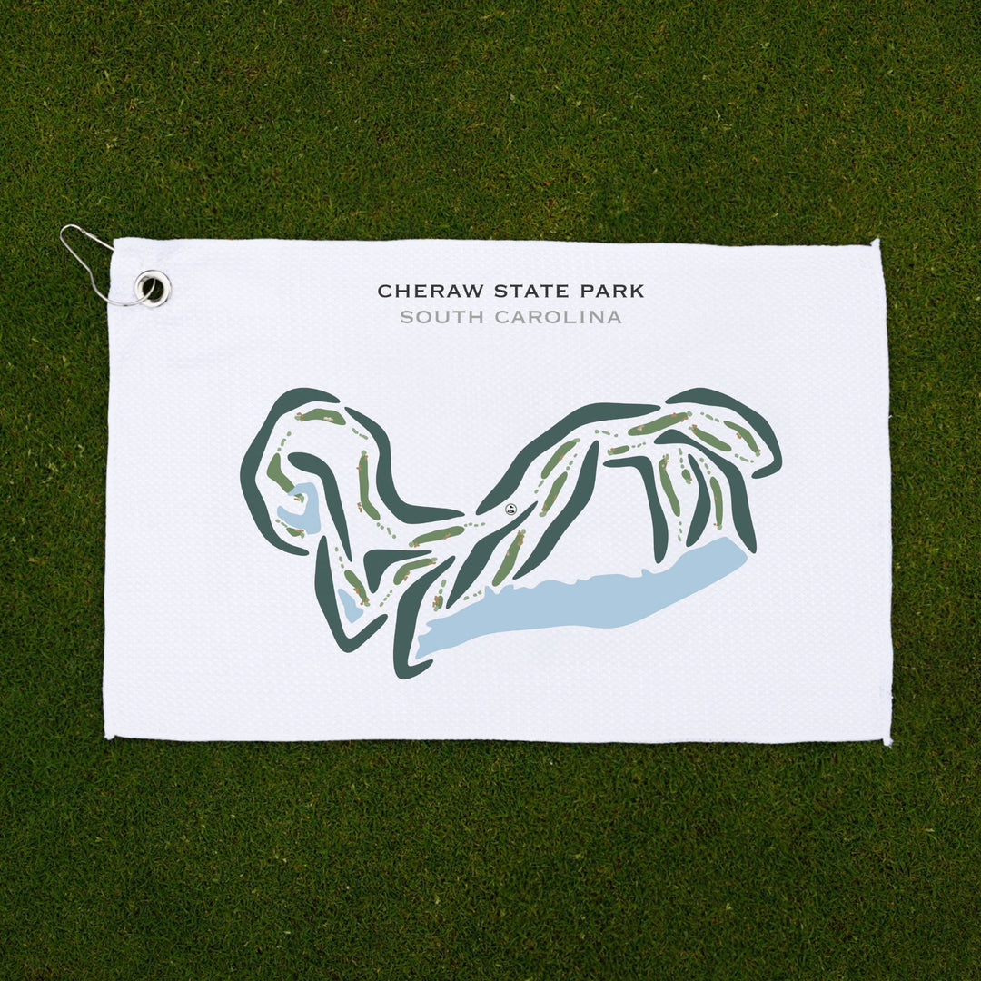 Cheraw State Park, South Carolina - Printed Golf Courses