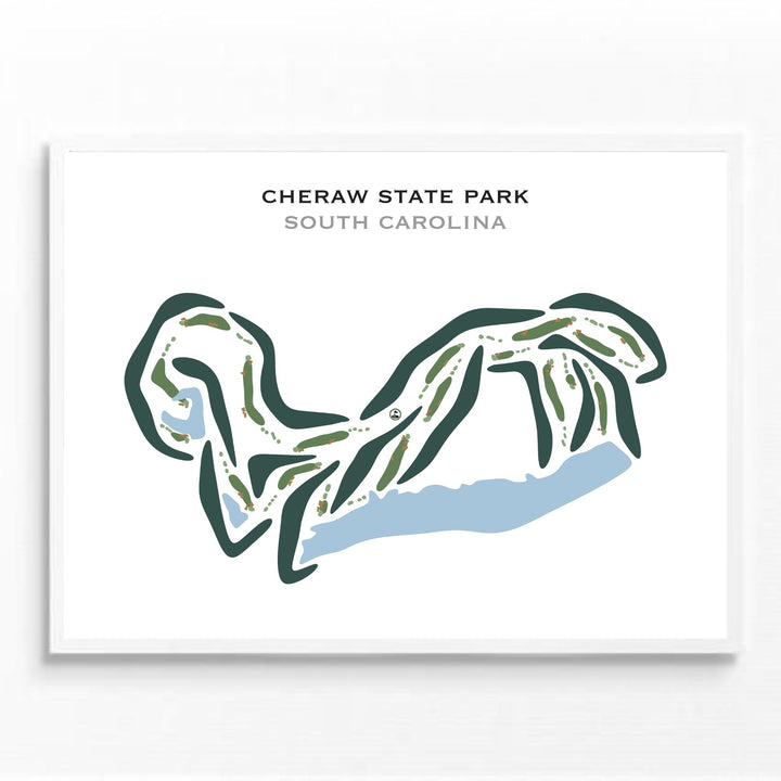 Cheraw State Park, South Carolina - Printed Golf Courses