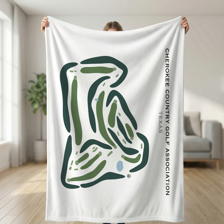 Cherokee Country Golf Association, Texas - Printed Golf Courses