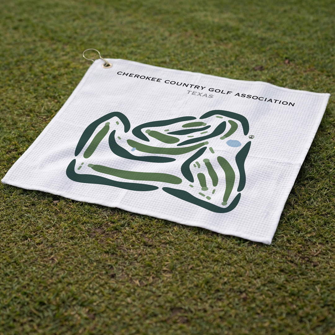 Cherokee Country Golf Association, Texas - Printed Golf Courses