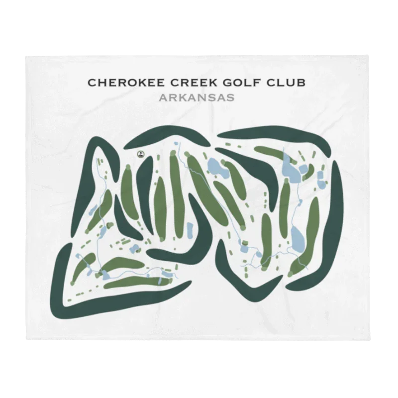Cherokee Creek Golf Club, Arkansas - Printed Golf Courses