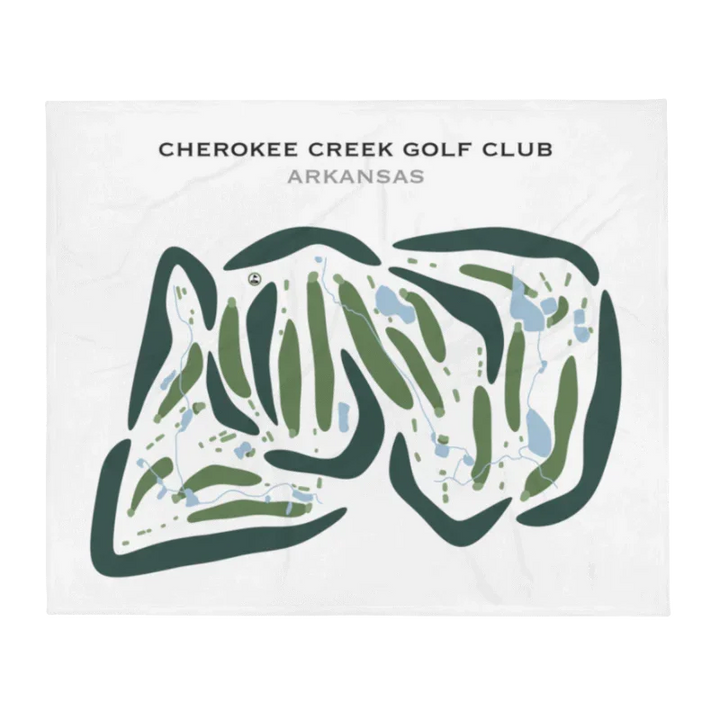 Cherokee Creek Golf Club, Arkansas - Printed Golf Courses
